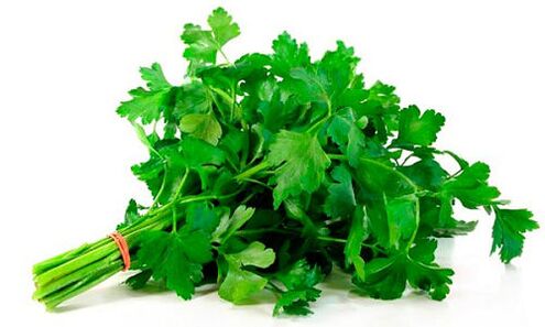 Di parêzê de parsley dê bibe alîkar ku ji iltîhaba prostatê dûr bikevin